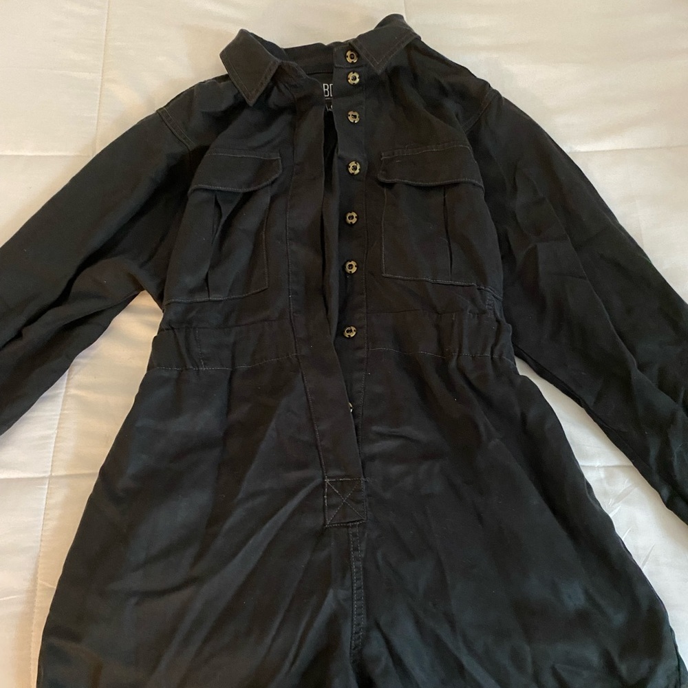 URBAN OUTFITTERS BLACK ROMPER